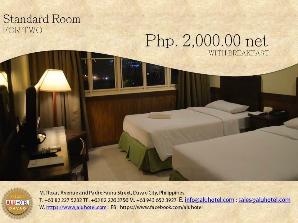 Alu Hotel Davao City Kültér fotó